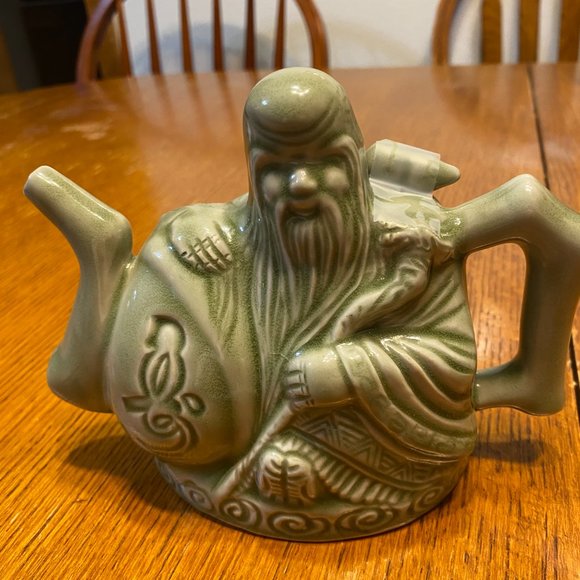 Chinese Celadon Trick Teapot - Picture 8 of 8